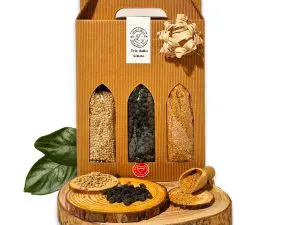 Cesto di legumi Idea regalo vegetariana da Norcia