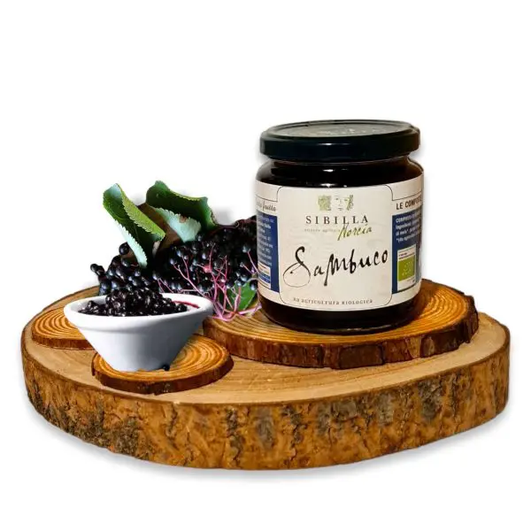 Marmellata extra di sambuco bio