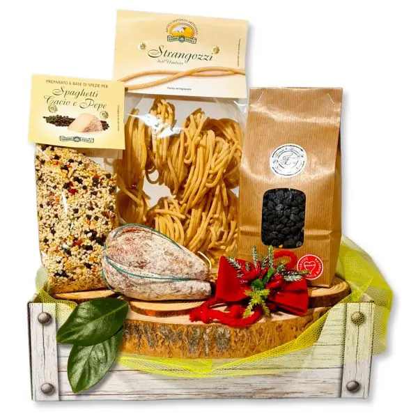 Scatola regalo conglione di mulo di Norcia