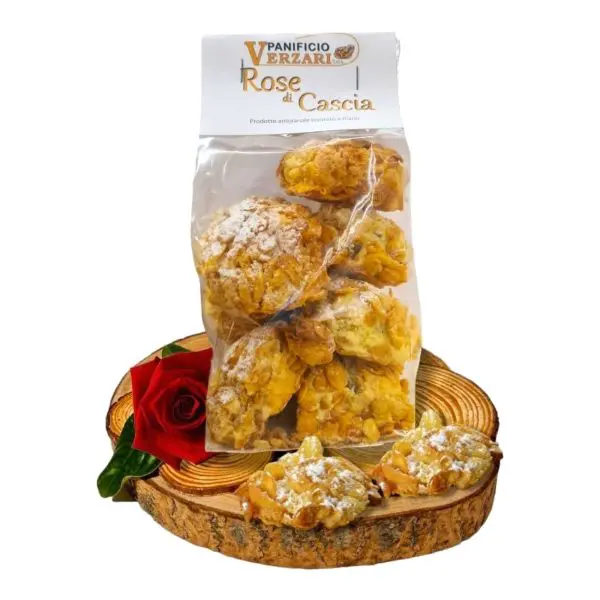 Biscotti Rose di Cascia al cioccolato