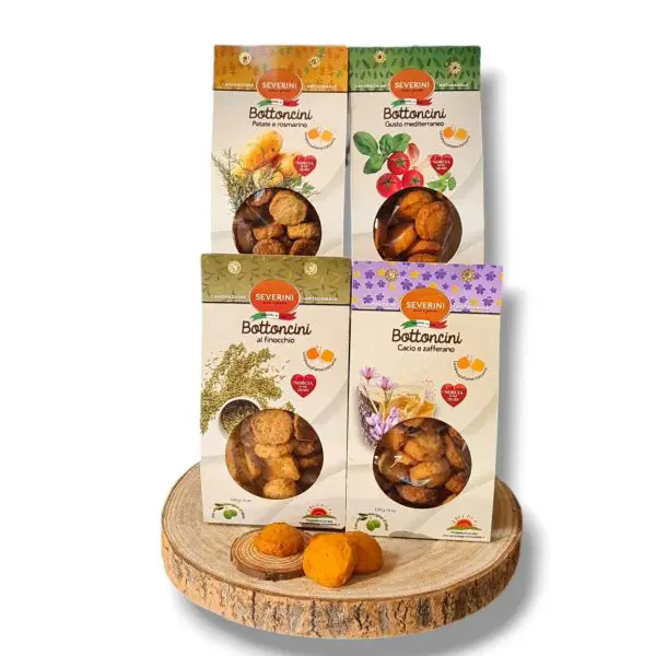 bottoncini snack salati artigianali