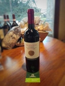 Vino biologico rosso dell'umbria