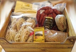 cesto con Salsicce di Norcia (art. 9)