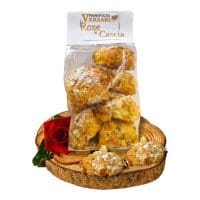 Biscotti Rose di Cascia al cioccolato