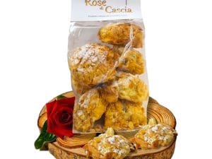 Biscotti Rose di Cascia al cioccolato