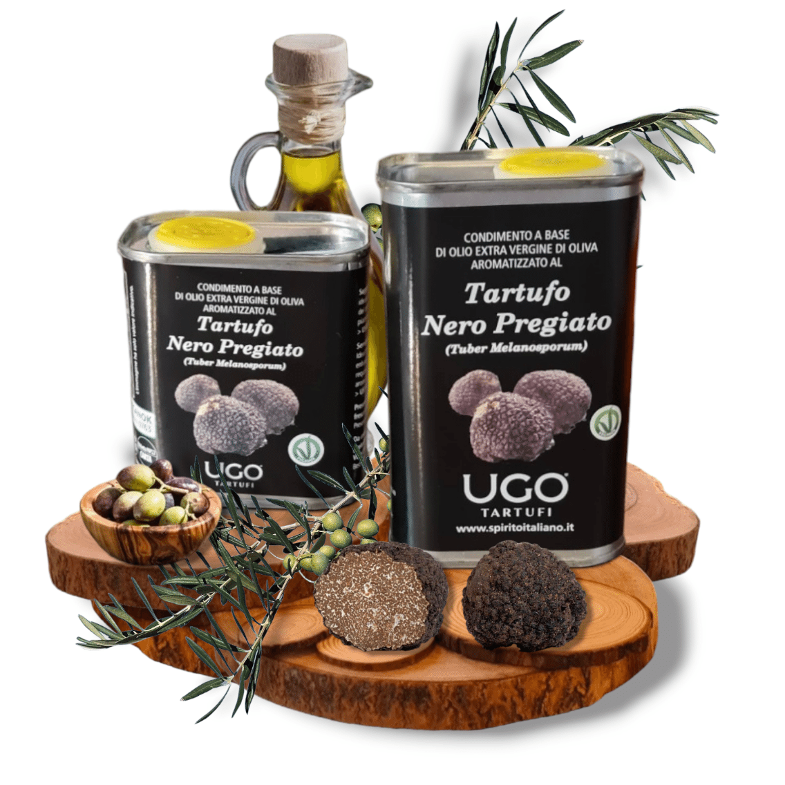 Olio al tartufo nero pregiato