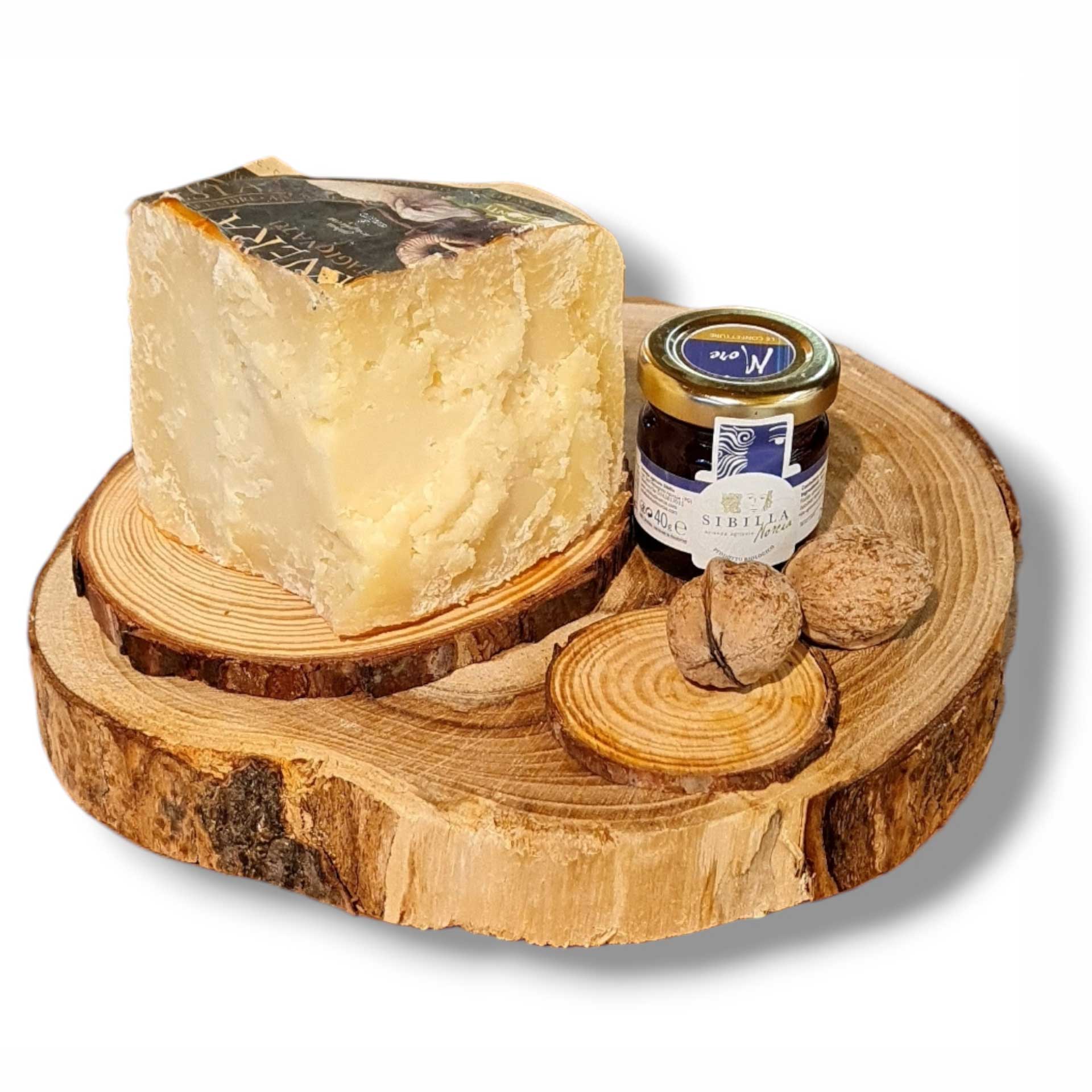 spicchio pecorino stagionato testanera 500g