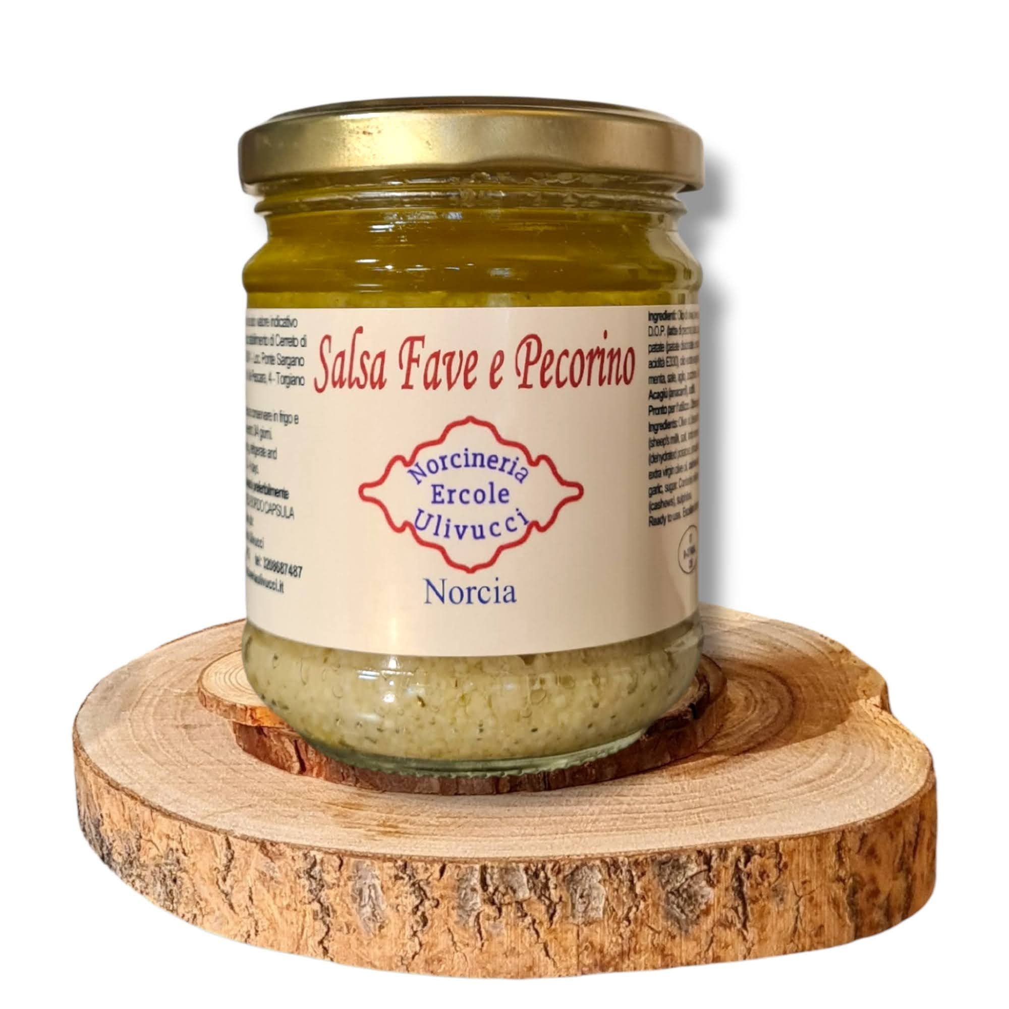 norcineriaulivucci salsa fave pecorino umbria