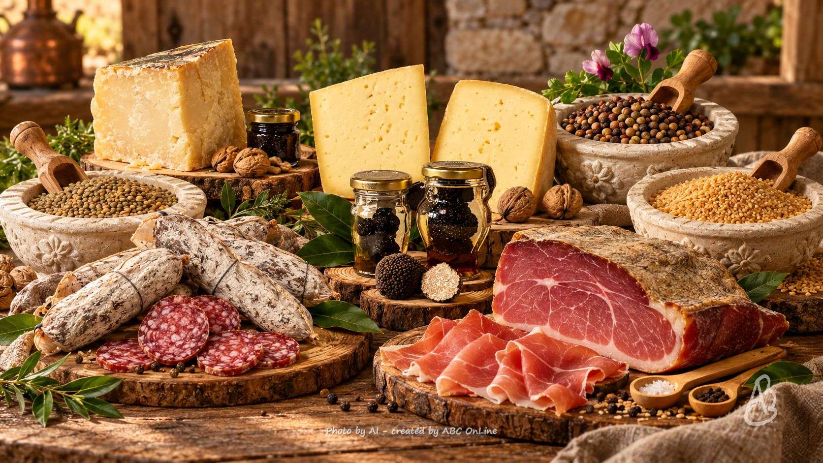 Ordine salumi di Norcia con prodotti scelti da norcineria ulivucci